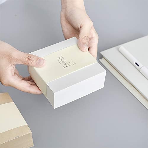 VANRA Note Cube 4 x 4 Inch (Not Sticky) Memo Cube Refill (No Holder) Tear-Off Pages (Not Loose) Blank Scratch Pads, 400-Sheets/Cube (Ivory White) (Pack of 3) - Image 3