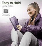 Dexnor Case for Samsung Galaxy Tab S10 Lite /S10 FE/S9 FE 10.9 Inch(2025/2023), [Built in Screen Protector & Kickstand] with Pen Holder Heavy Duty Full Body Cover for S9 FE 5G Tablet Case -Purple - Image 4