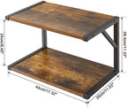 IBUYKE 2-Tier Desktop Printer Stand Holder,Desk Organizer TLJ004H - Image 5