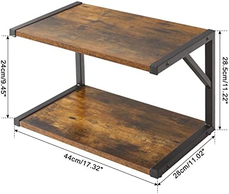 IBUYKE 2-Tier Desktop Printer Stand Holder,Desk Organizer TLJ004H - Image 5