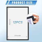 12 Pack Magnetic Sign Holder 11 x 17 inches with Magnetic Border - Image 2
