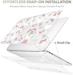 May Chen Compatible with MacBook Neo 13 inch Case 2026 Model A3404, Plastic Hard Shell,Keyboard Cover,Screen Protector,Dust Plug, for MacBook Neo 13" with A18 Pro Chip, Cute Goose Spring - Image 7