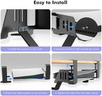 Under Desk Mount for PS5,PS5 Slim,PS5 Pro,Disc & Digital Edition Console - Image 4