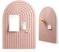 Large Arched Felt Bulletin Board 35.4''×23.6'', Pink by FLUXYNARA