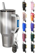 Frost Buddy Thicc Buddy 40oz Tumbler - Spill-Proof Flip Lid (Moonstone) by FrostBuddy