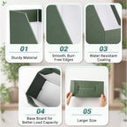 4 Pack Heavy Duty Large Cardboard Magazine Holder, 10.6"x5.1"x11.8" - Image 3