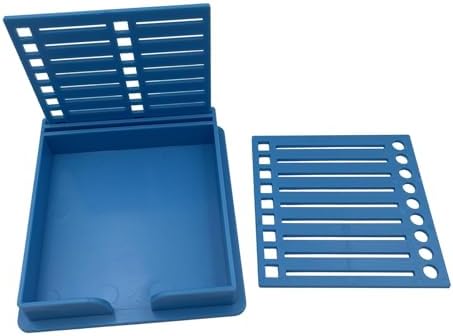 Almencla 2xSticky Notes Holder with Stencil, Sticky Notes Dispenser Holder Note Template Box Notepad Holder for School, Desktop, Room, 6 Pcs - Image 6