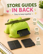 Note Toad Desk Organizer & Note Holder, 3 x 3 in Sticky Note and Pen Caddy - Image 3
