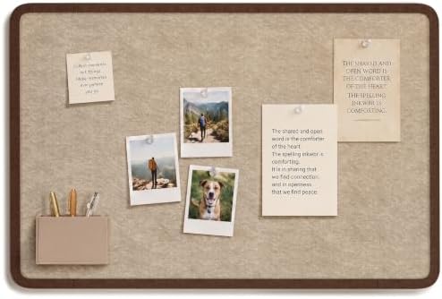 Bulletin Board Decorative Felt Foldable Vision Photo Pin Boards by KERRAM