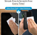 iCloth Large Screen Cleaning Wipes for Electronics, Lint-Free and Streak-Free, Fast-Drying, Removes Dust, Fingerprints, and Smudges (100 Wipes) - Image 5