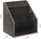 YINMIT 3 Tier Magazine Rack, Stepped Magazine Holder Floor for Home Storage - Image 4