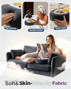 Miledi Tablet Pillow Stand for Bed with 360° Rotating Holder, Dark Gray - Image 7