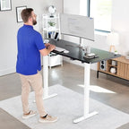 VIVO Black 71 x 30 in Standing Desk, DESK-KIT-0W7B - Image 2