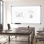 VIZ-PRO Large Magnetic Dry Erase Whiteboard, 60 x 48 Inches, Foldable - Image 5