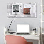 Wonderjune 4 Pcs Expandable Literature Display for Pegboard, Black - Image 6