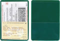 StoreSMART® - Green-Back Auto Insurance & ID Card Holders - 50 Pack - RFS20-G50 by StoreSMART