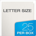 Oxford Twin-Pocket Folders, Textured Paper, Letter Size, White, Holds 100 Sheets, Box of 25 (57504EE) - Image 6