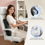 BEBAS Ergonomic Memoery Foam Lumbar Support Pillow for Car & Office, Black - Image 4