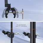 CreaDream iPad Holder for Mic Stand, Aluminum Tablet Holder for Mic Music - Image 6