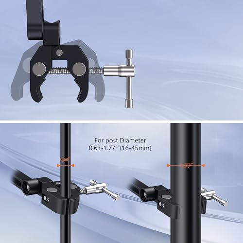 CreaDream iPad Holder for Mic Stand, Aluminum Tablet Holder for Mic Music - Image 6