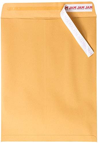 JAM PAPER 10 x 13 Open End Catalog Premium Envelopes with Peel and Seal Closure - Brown Kraft Manila - Bulk 250/Box - Image 2