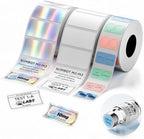NIIMBOT M2/M3 Thermal Transfer Labels 3 Rolls Multi-Color Pack by NIIMBOT%C2%AE