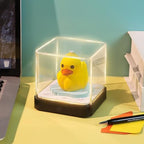 3D Memo Pad, 3D Calendar 2027, Time Piece Calendar, Tear-Off Calendars 2027, 3D Paper Carving Art Memo Pad, Art Carving Sticky Notes for Office Home Gifts Ornaments (Yellow Duck) - Image 3