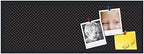 PinPix 36x12 inch Cork Bulletin Board. This Decorative Framed Pin Board Comes with Diamond Pattern in Black Design and Satin Black. Ideal for Home, Office Decor or School (PinPix-120) - Image 2