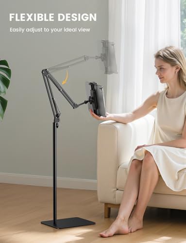 Lamicall Kindle Stand Tablet Holder 55" Height Adjust Extend Flexible Arm - Image 2