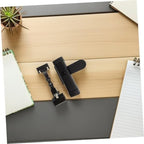 PRETYZOOM 360° Rotatable Easel Brush Holder Clip and Paper Document Copy Holder for Artists and Typists, Flexible Paint Brush Organizer with Double-head Clamp for Art Studio and Office Use - Image 6