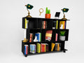Mini Bookshelf Display Compatible with ZURU Mini Brands Book - Black by US3DPrint