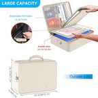 ENGPOW Fireproof File Organizer Bag with 13 Pockets Accordion File Folder - Image 3