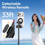 ULANZI MT44M Auto Open Magnetic Phone Tripod, 59" Selfie Stick with Remote - Image 3