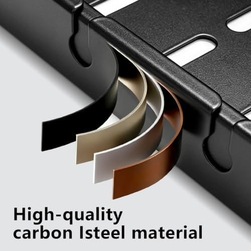 Desk Cable Tray,Clamp Screw Wire Hider,15.7-25.6 Office Organizer - Image 3