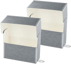 Lineco Archival Document Storage Box, Gray, 15.5" x 12.5" x 5" by Lineco