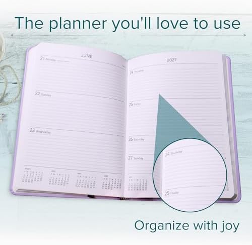 Harbor Desk Weekly Monthly Planner 2026-2027 Cambridge Reef Blue - Image 5
