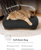 LULULOOK 2-in-1 Lap Desk & Kindle Pillow Stand with Beanbag - Image 5