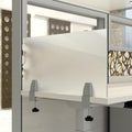 Acrylic Desktop Privacy Panels | 12" High | Clear or Frosted | Escape Privacy Solutions by SKUTCHIDesignsInc
