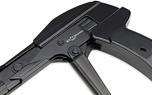 42708 Zip Tie Gun/Cable Tie Install Tool, Adjustable Tension with Built-In Cutter, for Nylon Ties up to 1/4”- Black - Image 6
