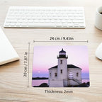 100 PCS White Mouse Pad for Heat Transfer, Bulk Mousepad for Heat Press Printing Crafts Custom Photos Non Slip Bottom 24x20x0.2CM - Image 5