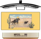 MPCO. Get Along Lil Doggie Gaming Desk Pad, 36" x 17" Duraglyde Desk Mat by TheMousepadCompany