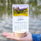 1Canoe2 2027 Mini Desk Calendar, Standing Desktop Calendar, National Parks - Image 4