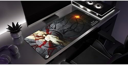 Starforge - Sung Jinwoo - Solo Leveling – Large Extended Mouse & Keyboard Pad - Image 3