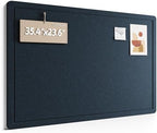 Fluxynara 35.4" x 23.6" Bulletin Board, Carbon Blue by FLUXYNARA