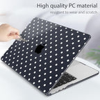 Tuiklol for 2026 2025 2024 2023 MacBook Air 15 inch Case Model M5 A3448 M4 A3241 M3 A3114 M2 A2941 Hard Shell Case for MacBook 15.3'' Cover, Spot-White - Image 6