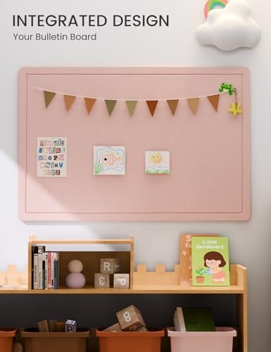 Fluxynara 35.4" x 23.6" Bulletin Board, Pink - Image 6