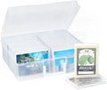 Lifewit 20 Pcs Photo Storage Box for 4"x 6" Pictures, Acid-Free, Clear by Lifewit
