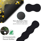 Keyboard Wrist Rest+Mouse Wrist Pad+Desk Pad Set,Memory Foam Ergonomic Easy Typing Pain Relief for Computer Laptop Office Home - Flowers and Butterflies - Image 5