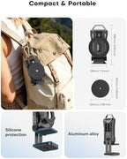 OMOTON TP02-Ultra 2 in 1 Magnetic Phone Tripod for DJI/GoPro iPhone, Black - Image 6