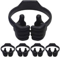 Honsky Cell Phone Tablet Stands (Pack of 5) Thumbs-up Cellphone Holder, Tablet Display Stand, Mobile Smartphone Mount Cradle for Desk Desktop - Universal, Multi-Angle, Cute, Black by Honsky